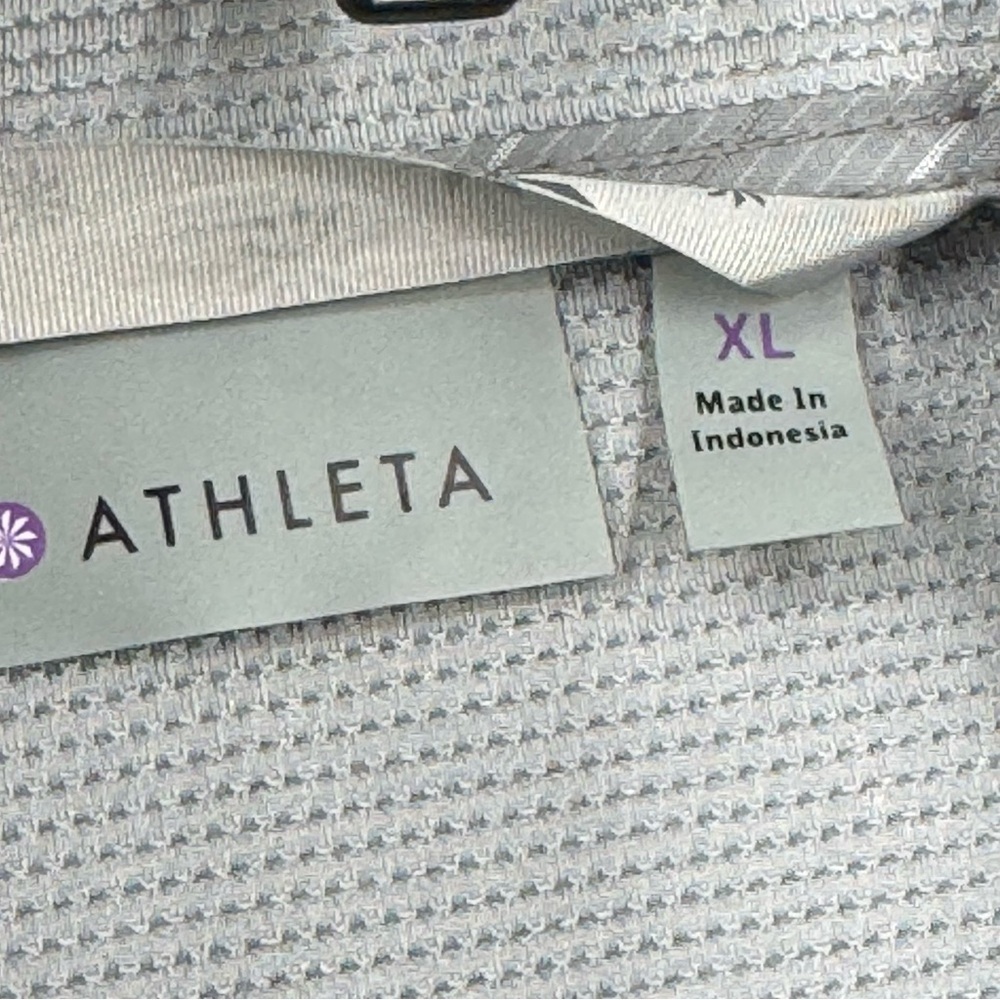 Athleta Lightweight Grey Vest  XL - Picture 6 of 6